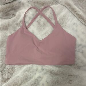 Blush Pink Women's Sports Bra